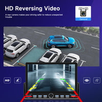 Blackbelt Audio A4493 | Single DIN Wireless CarPlay & Android Auto | 7" IPS Piano Keys