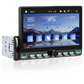 Blackbelt Audio A4493 | Single DIN Wireless CarPlay & Android Auto | 7" IPS Piano Keys