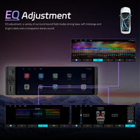 Blackbelt Audio A4503 | Single DIN Full Android 15 | 2GB RAM | 6.28" Incell