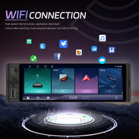 Blackbelt Audio A4503 | Single DIN Full Android 15 | 2GB RAM | 6.28" Incell