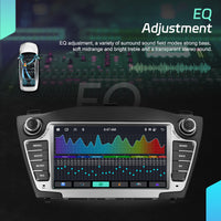 HYUNDAI Tucson / IX35 (2009–2015) OEM Look | 9" Android Touch Screen Radio | Wireless CarPlay & Android Auto | GPS | Bluetooth | Wi-Fi