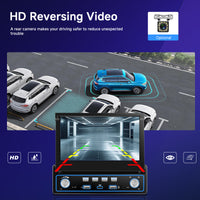 Blackbelt Audio A4594 | Single DIN Wireless CarPlay & Android Auto | 7" IPS