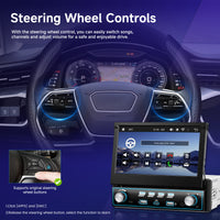 Blackbelt Audio A4594 | Single DIN Wireless CarPlay & Android Auto | 7" IPS