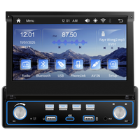 Blackbelt Audio A4594 | Single DIN Wireless CarPlay & Android Auto | 7" IPS