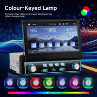 Blackbelt Audio A4594 | Single DIN Wireless CarPlay & Android Auto | 7" IPS