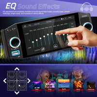 Blackbelt Audio A4612 | Single DIN Wireless CarPlay & Android Auto | 5" IPS