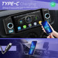 Blackbelt Audio A4612 | Single DIN Wireless CarPlay & Android Auto | 5" IPS