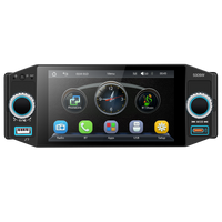 Blackbelt Audio A4612 | Single DIN Wireless CarPlay & Android Auto | 5" IPS