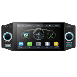 Blackbelt Audio A4612 | Single DIN Wireless CarPlay & Android Auto | 5" IPS