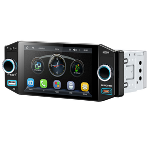 Blackbelt Audio A4612 | Single DIN Wireless CarPlay & Android Auto | 5" IPS