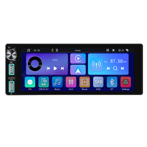 Blackbelt Audio A4613 | Single DIN Wireless CarPlay & Android Auto | 6.9" IPS