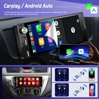 Blackbelt Audio A4618 | Single DIN Wireless CarPlay & Android Auto | 6.9" IPS 1280×800