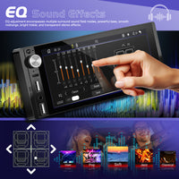 Blackbelt Audio A4618 | Single DIN Wireless CarPlay & Android Auto | 6.9" IPS 1280×800
