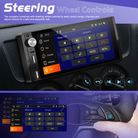 Blackbelt Audio A4618 | Single DIN Wireless CarPlay & Android Auto | 6.9" IPS 1280×800