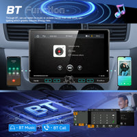 Blackbelt Audio A4635 | Single DIN Wireless CarPlay & Android Auto | 7" IPS