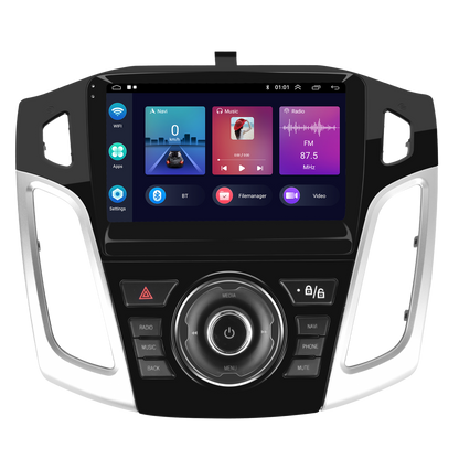 Ford Focus 2011-2019 OEM Look | 9" Android Touch Screen Radio | Wireless CarPlay & Android Auto | GPS | Bluetooth | Wi-Fi