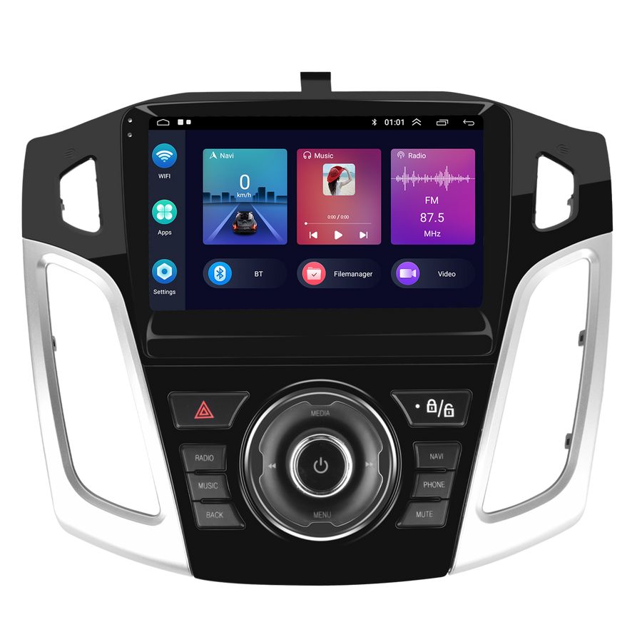 Ford Focus 2011–2019 OEM Android Radio | Physical Buttons | 4GB | CarPlay | Blackbelt Audio SA