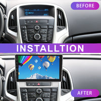 Opel Astra 2009 9" Android Radio 2GB/64GB | Wireless CarPlay + Free Reverse Camera