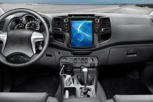 Toyota Hilux & Toyota Fortuner 2005-2014 Tesla Style | 9.7" Android Touch Screen Radio | Wireless CarPlay & Android Auto | GPS | Bluetooth | Wi-Fi