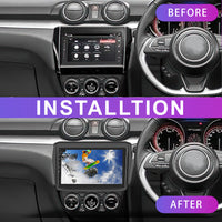 Suzuki Swift / Dire 2024 9" Android Radio 2GB/64GB | Wireless CarPlay + Free Reverse Camera