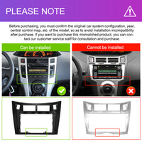 Toyota Yaris 2005-2011 9" Android Radio 2GB/64GB | Wireless CarPlay + Free Reverse Camera