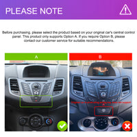 Ford Fiesta (2009–2018) Tesla Style | 9.7” Android 15 Radio | 6GB + 128GB | Wireless CarPlay & Android Auto