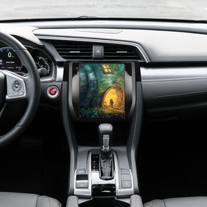 Honda Civic 2016 – 2021 Tesla Style | 9.7" Android Touch Screen Radio | Wireless CarPlay & Android Auto | GPS | Bluetooth | Wi-Fi