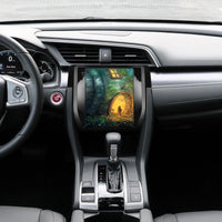 Honda Civic (2016–2021) Tesla Style | 9.7" Android 13 Radio | 2GB/64GB | Wireless CarPlay + Free Reverse Camera
