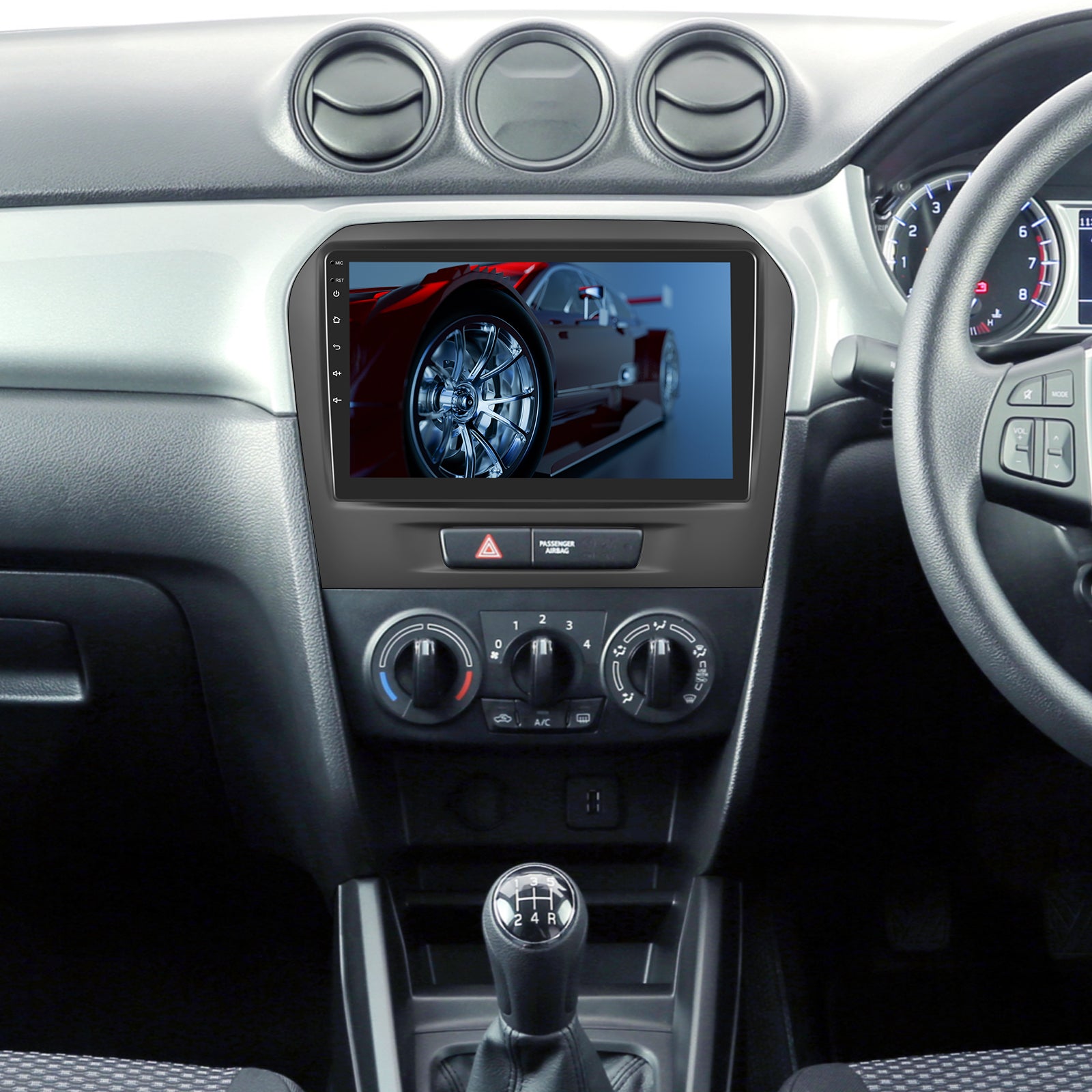 Suzuki Vitara 2005-2010 9" Android Radio 2GB/64GB | Wireless CarPlay + Free Reverse Camera