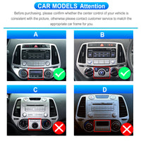 Hyundai i20 2008-2015 9" Android Radio 2GB/64GB | Wireless CarPlay + Free Reverse Camera