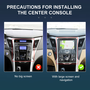 Hyundai Sonata 2009-2015 Tesla Style | 9.7" Android Touch Screen Radio | Wireless CarPlay & Android Auto | GPS | Bluetooth | Wi-Fi