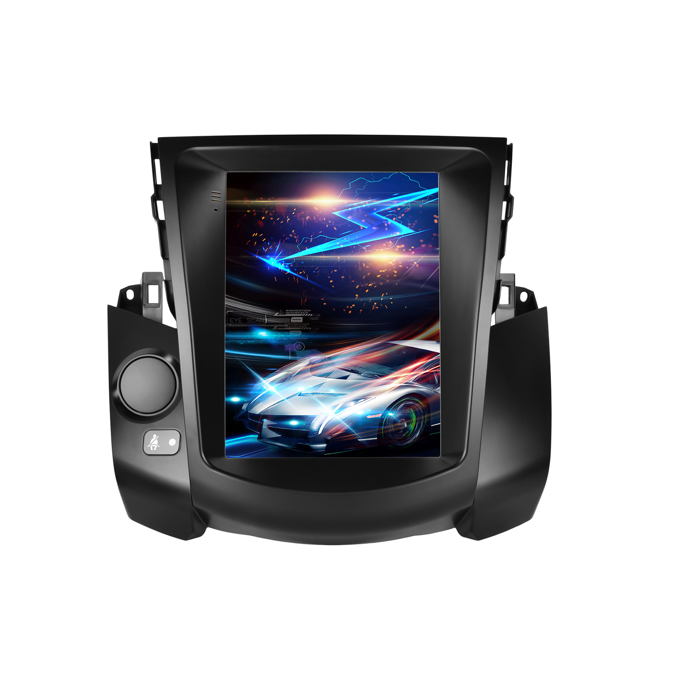 Toyota RAV4 2007-2013 Tesla Style | 9.7" Android Touch Screen Radio | Wireless CarPlay & Android Auto | GPS | Bluetooth | Wi-Fi