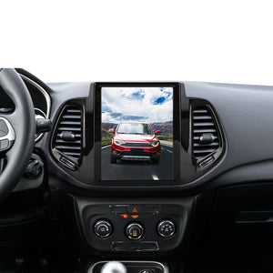 Jeep Compass 2017-2021 Tesla Style | 9.7" Android Touch Screen Radio | Wireless CarPlay & Android Auto | GPS | Bluetooth | Wi-Fi