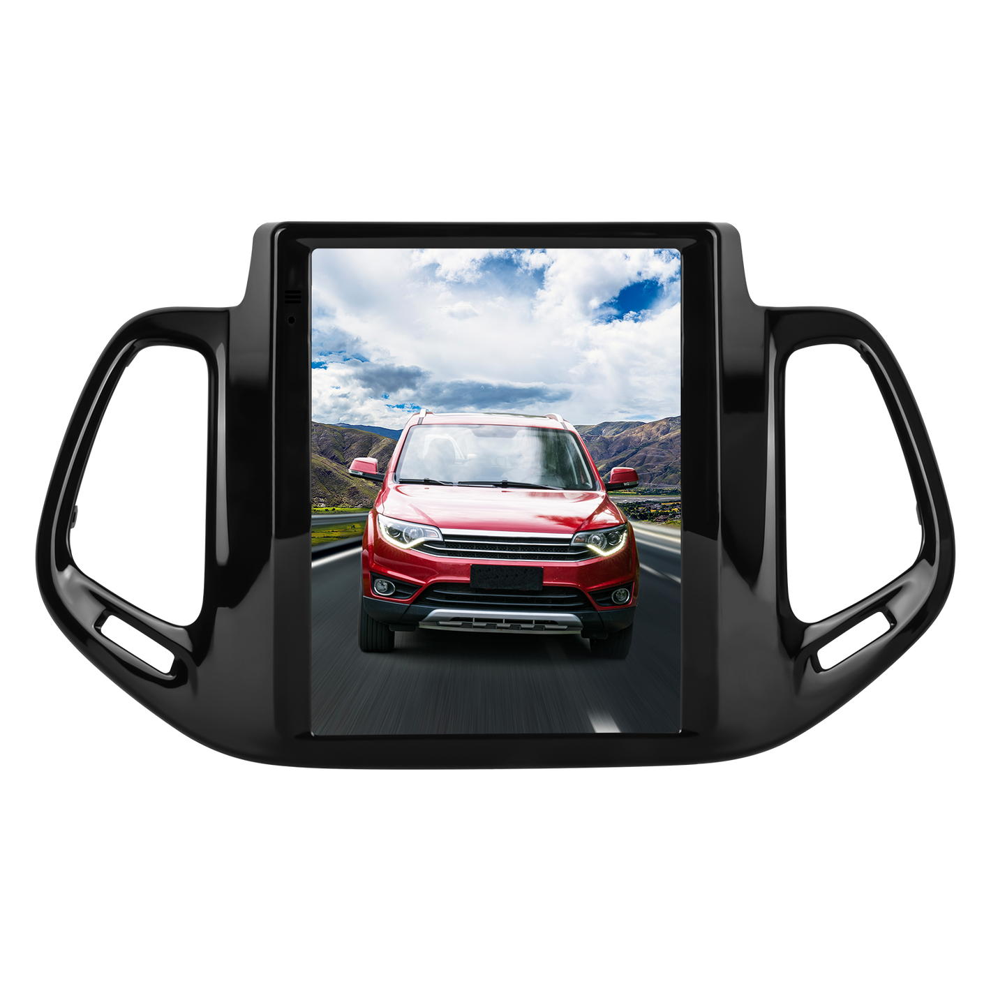 Jeep Compass 2017-2021 Tesla Style | 9.7" Android Touch Screen Radio | Wireless CarPlay & Android Auto | GPS | Bluetooth | Wi-Fi