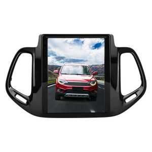 Jeep Compass (2017–2021) Tesla Style | 9.7" Android 13 Radio | 2GB/64GB | Wireless CarPlay + Free Reverse Camera