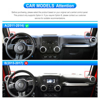Jeep Wrangler (2010–2014) Tesla Style | 9.7” Android 15 Radio | 6GB + 128GB | Wireless CarPlay & Android Auto