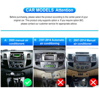 Toyota Hilux Fortuner (2004–2015) Tesla Style | 9.7” Android 15 Radio | 6GB + 128GB | Wireless CarPlay & Android Auto