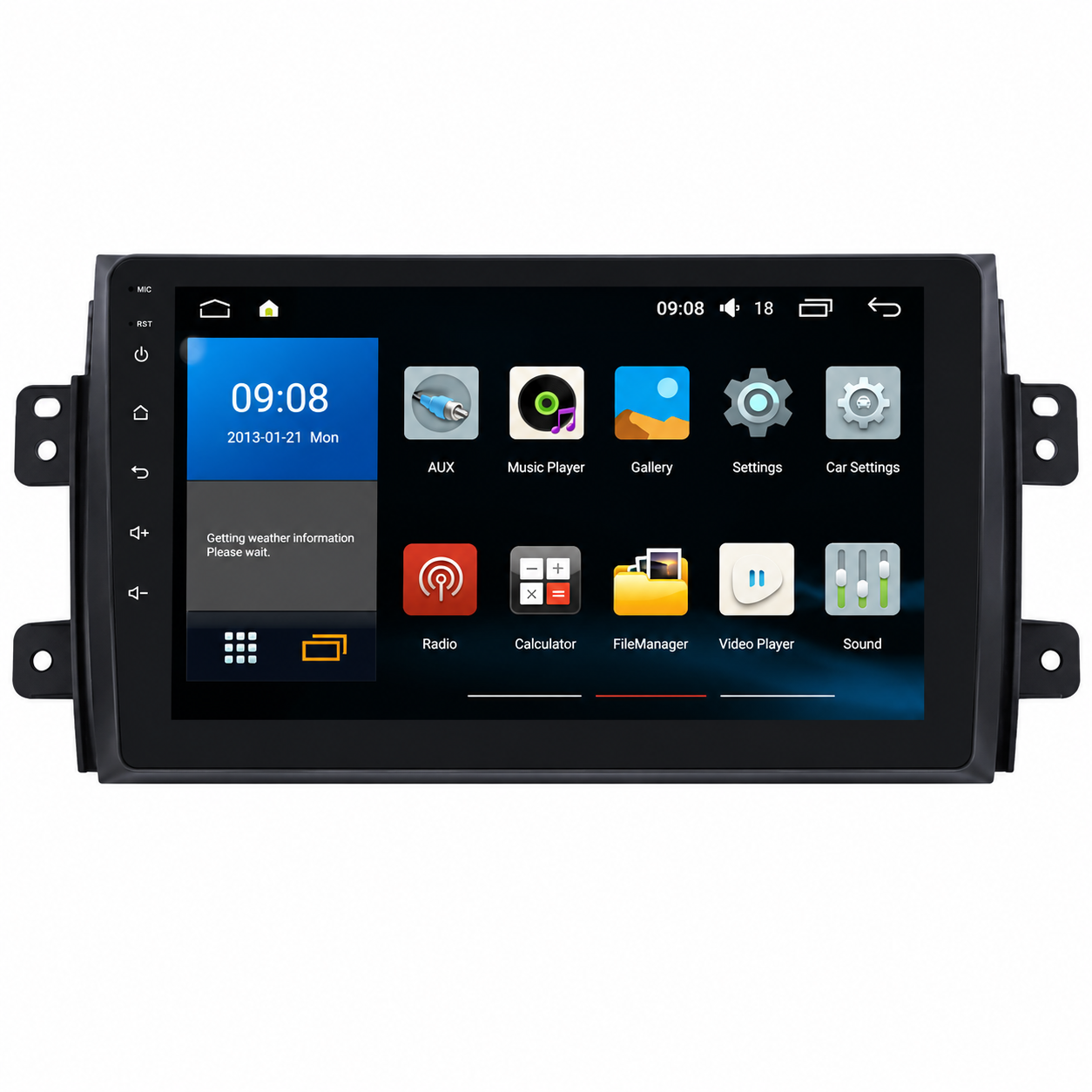 Suzuki SX4 2007-2013 9" Android Radio 2GB/64GB | Wireless CarPlay + Free Reverse Camera