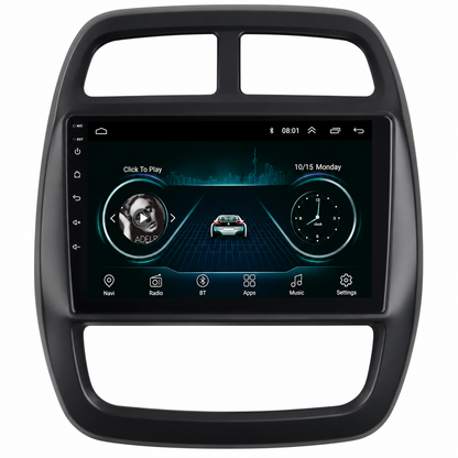 Renault Kwid 2019-2024 9" Android Radio 2GB/64GB | Wireless CarPlay + Free Reverse Camera
