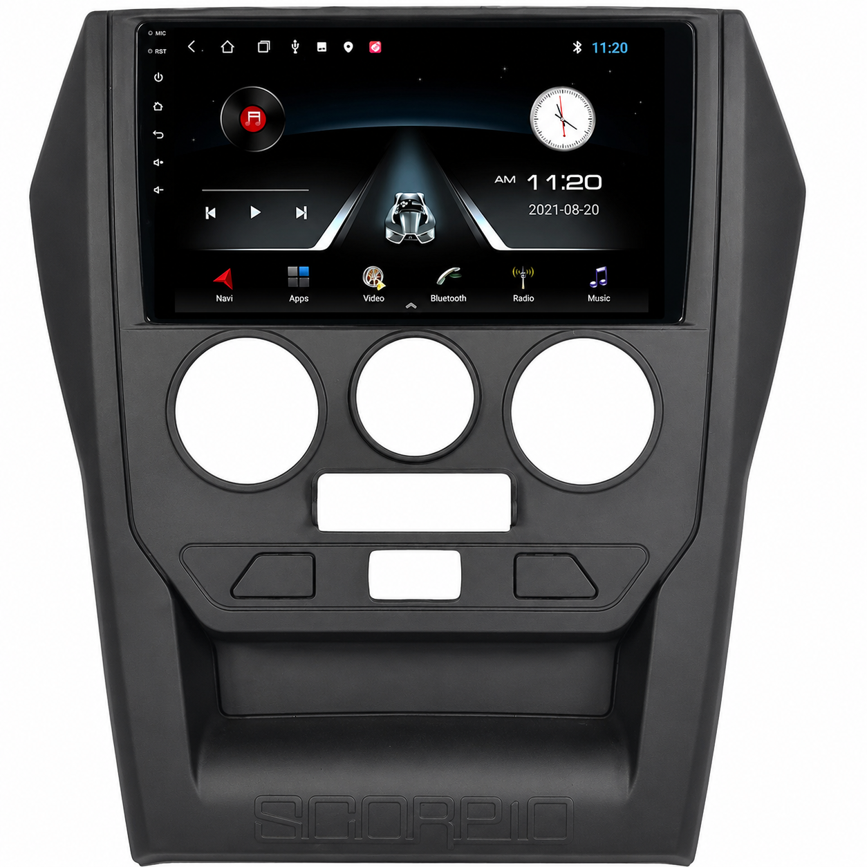 Mahindra Scorpio 2016-2024 9" Android Radio 2GB/64GB | Wireless CarPlay + Free Reverse Camera
