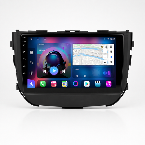 Suzuki Brezza 2016-2021 9" Android Radio 2GB/64GB | Wireless CarPlay + Free Reverse Camera