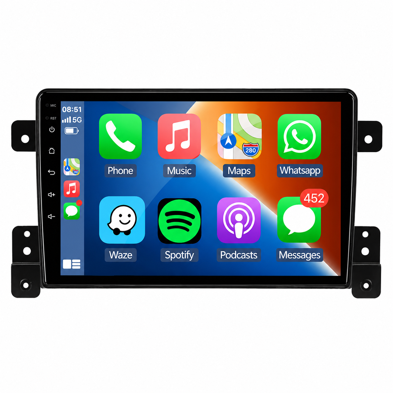 Suzuki Vitara 2005-2015 9" Android Radio 2GB/64GB | Wireless CarPlay + Free Reverse Camera