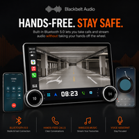11.5" 2K QLED Android 13 Car Stereo | Wireless CarPlay & Android Auto | 6GB+128GB