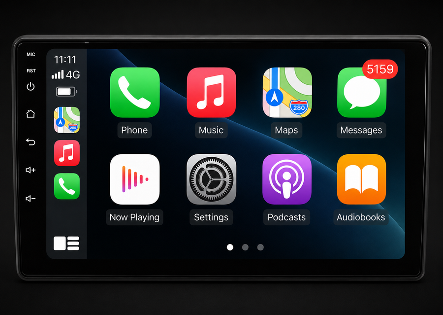 Toyota Quantum 2010-2018 Android Radio | 2GB RAM | Wireless CarPlay + Free Reverse Camera