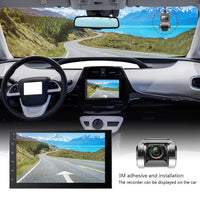 Dash Cam with ADAS Safety Alerts | 170° Wide Angle | Loop Recording | G-Sensor | IP66 Waterproof