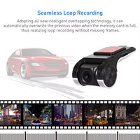 Dash Cam with ADAS Safety Alerts | 170° Wide Angle | Loop Recording | G-Sensor | IP66 Waterproof