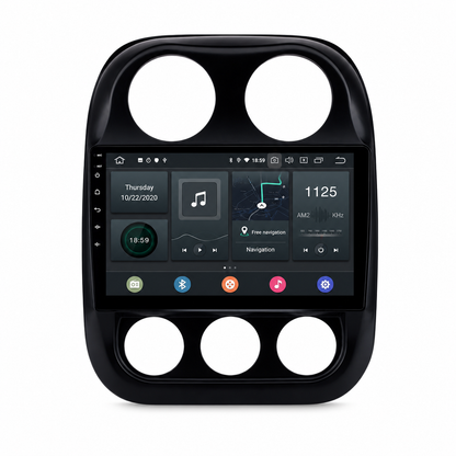 Jeep Compass 2009-2016 9" Android Radio 2GB/64GB | Wireless CarPlay + Free Reverse Camera