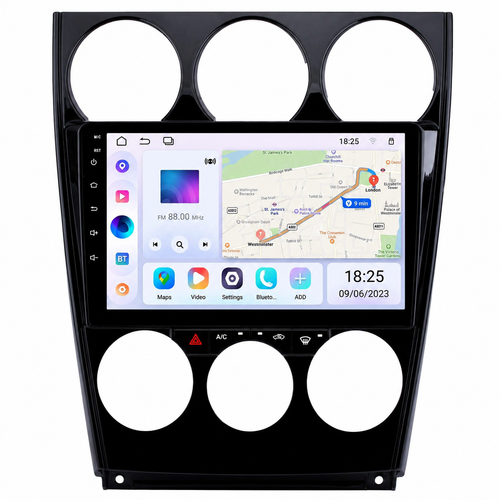 Mazda 6 2004-2008 9" Android Radio 2GB/64GB | Wireless CarPlay + Free Reverse Camera