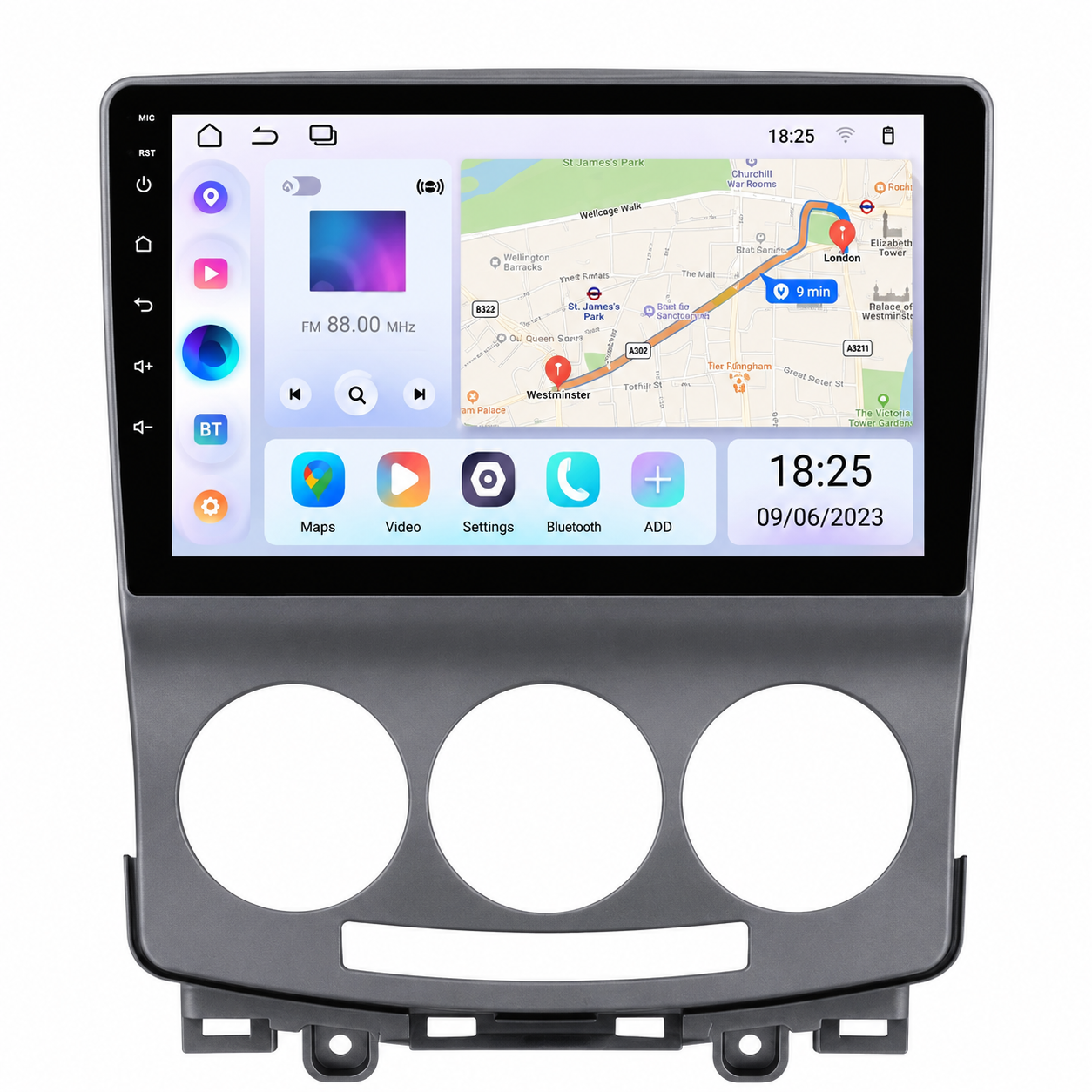 Mazda 5 2005-2010 9" Android Radio 2GB/64GB | Wireless CarPlay + Free Reverse Camera