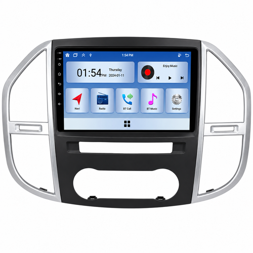 Mercedes Vito 2016-2021 9" Android Radio 2GB/64GB | Wireless CarPlay + Free Reverse Camera